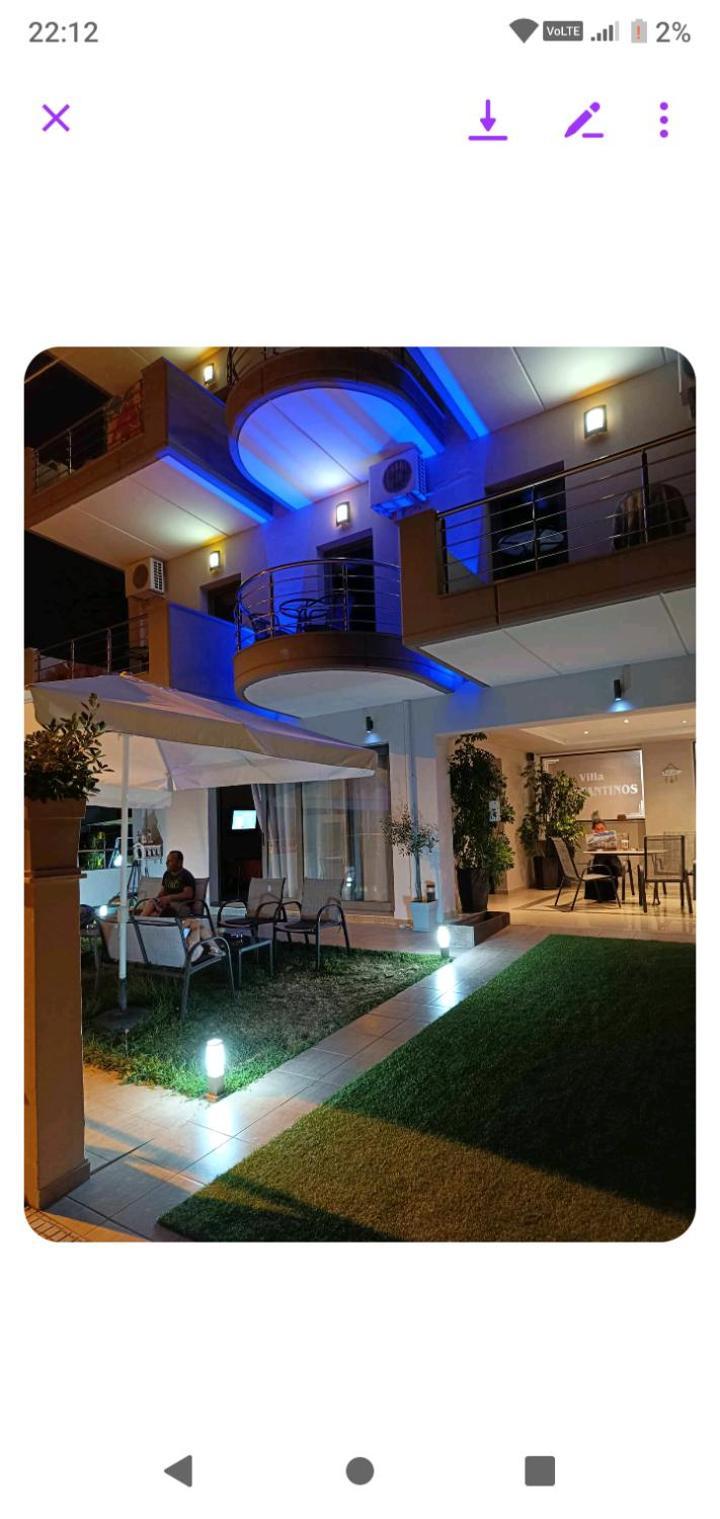Villa Konstantinos Olympiakí Aktí エクステリア 写真